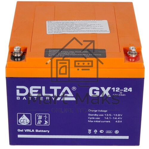 Аккумуляторная батарея Delta GX 12-24 