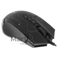 Мышь проводная A4Tech X89 Maze черный, 2400 dpi, USB, кнопки - 8