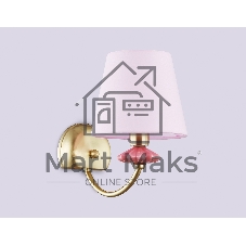 Настенный светильник Ambrella light LH75027 GD/PI золото/розовый E14 max 40W 240*150*240