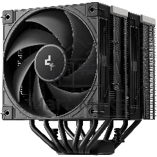Кулер для процессора DEEPCOOL AK620 G2 DIGITAL NYX LGA1851/1700/1200/115X/AM5/AM4 (8шт/кор, TDP 260W, PWM, DUAL Fan 120мм, 6 тепл. трубок, Copper Base, черный) RET (R-AK620G2-BKNNMN-GJD-1)