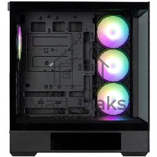 Компьютерный корпус ZALMAN P40 DS, ATX, черный, WINDOW, 9.1-inch LCD screen, 2xCombo(2.5” or 3.5”), 1x2.5”, 1xUSB TYPE-C, 2xUSB 3.0, SIDE 3x120мм ARGb, REAR 1x120мм ARGb