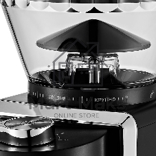 Кофемолка Kitfort КТ-787 200Вт сист.помол.:жернова вместим.:250гр черный/серебристый