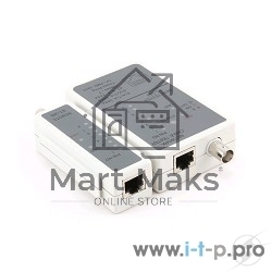 Монтажный инcтрумент Тестер LAN Gembird NCT-1, для RJ-45, RG-58