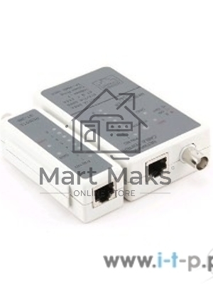 Монтажный инcтрумент Тестер LAN Gembird NCT-1, для RJ-45, RG-58