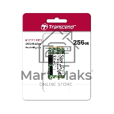 Накопитель SSD Transcend M.2 MTS430 SATA-III 256GB <TS256GMTS430S> 3D NAND TLC