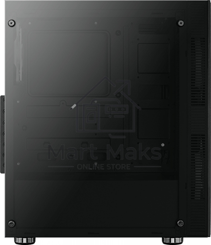 Компьютерный корпус Aerocool / Formula Python (3xUSB, 2xAudio, 0.5 мм,2x200 мм FAN, прозрачная стенка-закаленное стекло, ATX, без БП)