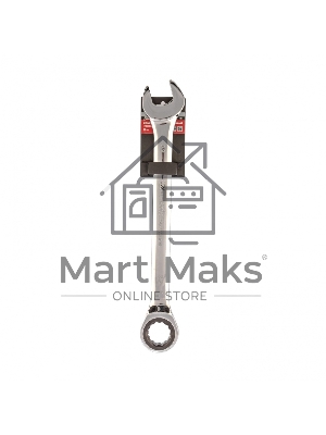 Ключ комбинированный трещоточный Matrix, 32 мм, CrV зеркальный хром