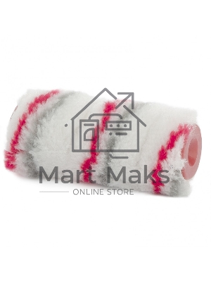 Миди-валик смен. для среднегладк. поверх синтет, 100мм ворс 12мм D 30мм Dруч. 6мм, полиамид MTX