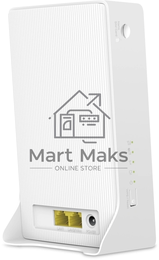 Роутер беспроводной Mercusys MB112-4G N300 10/100BASE-TX/4G cat. 4