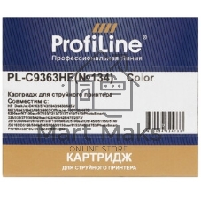 Картридж струйный ProfiLine PL-C9363HE №134 для принтеров HP PS325/375/2613/2713/8153/8453/7103 Color водные