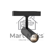 Трековый акцентный светильник Ambrella light GL4405 BK черный IP20 7W 3CCT 3000-6000K SMART 48V 24° D35*90
