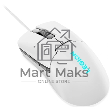 Мышь проводная Lenovo Legion M300s белый, 8000 dpi, USB, кнопки - 6