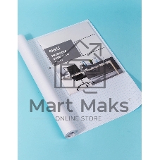 Пленка Deli EH832 Uspire для книги с липк.сл. ПП гладкая прозр. 500х5000