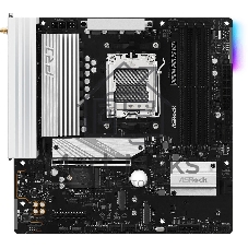 Материнская плата ASRock B850M PRO RS WIFI, AM5, AMD B850, 4xDDR5, 4xSATA, 3xM.2, 1xPCIe 5.0 x16, 1xPCIe 3.0 x4, 1xDP, 1xHDMI, 1x2.5Gb LAN, Wi-Fi 6E, Bluetooth 5.2, 1xUSB-C 10Gbps, 1xUSB-A 10Gbps, 2xUSB-A 5Gbps, 4xUSB-A 2.0, 3x3.5 мм, 7.1, mATX
