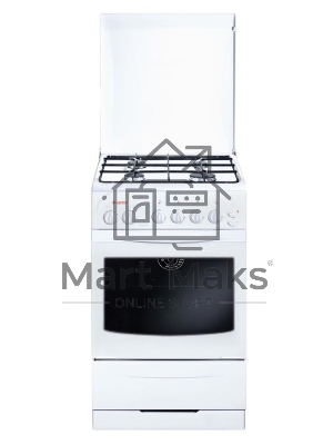 Плита газовая Gefest ПГ 3200-05 белый, конфорок 4 шт, духовка 42 л, 50 см x 85 см x 57 см