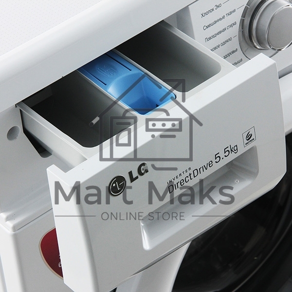 Стиральная машина LG F10B8MD белая, загрузка фронтальная 5.5кг, 1000 об/мин., класс: A