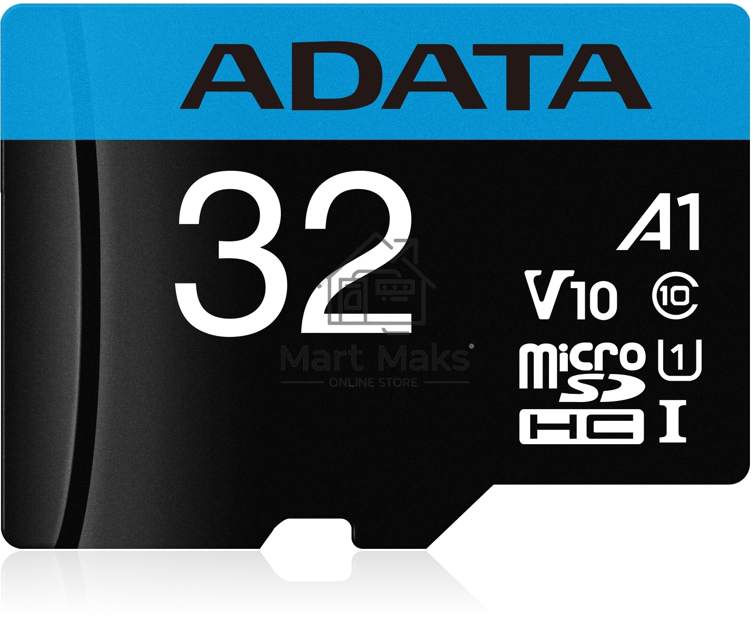 Флеш карта microSD 32GB ADATA microSDHC Class 10 UHS-I A1 100/20 MB/s (SD адаптер)
