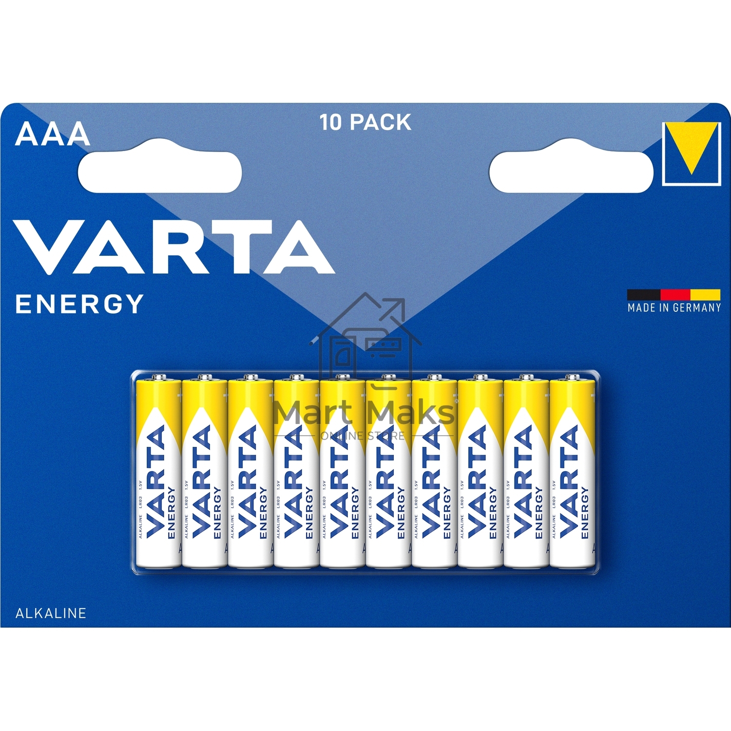 Батарейки VARTA ENERGY AAА бл. 10