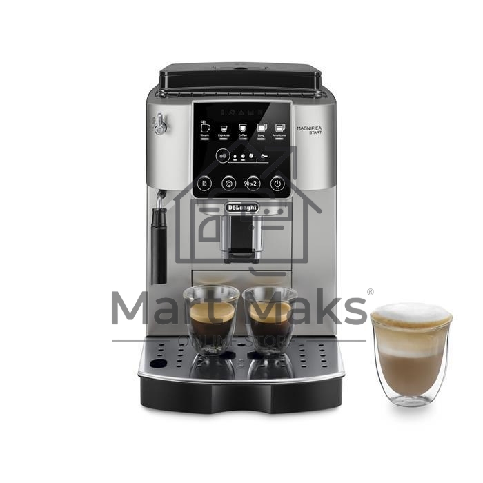 Кофемашина DeLonghi ECAM220.30.SB серебристо-черный, исп. кофе - зерновой/молотый, 1.8 л, 1450 Вт, 15 бар