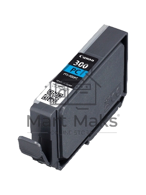 Картридж струйный Canon PFI-300 PC EUR/OCN голубой (625 стр.) для Canon imagePROGRAF PRO-300