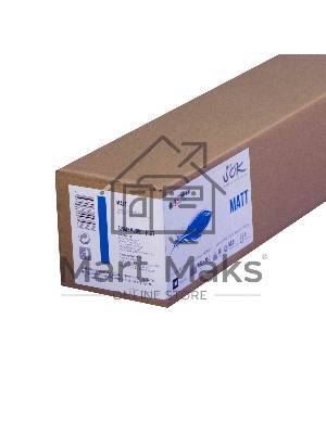 Бумага S'OK универсальная матовая с покрытием 42'' A0+ 1067х45,7м втулка 50,8 мм 90 г/кв.м 1 рулон