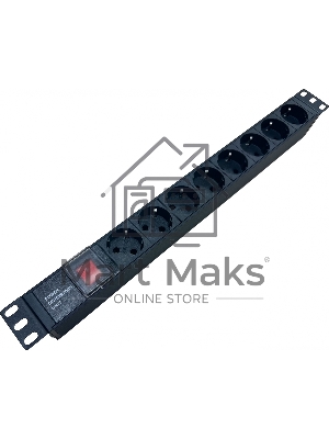 Блок распределения питания NTSS NTSS-PDU-DA1015 гор.размещ. 8x базовые 10A C14