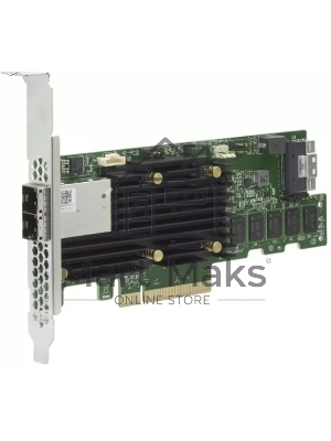 Контроллер MegaRAID 9580-8i8e, FH (attached), LP bracket