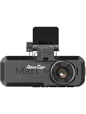 Видеорегистратор AdvoCam 4K Duo III черный 2160x3840 2160p 139гр.