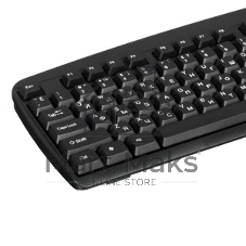 Клавиатура проводная Defender Office HB-910 RU, USB, черный