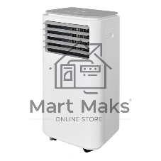Кондиционер мобильный Hyundai HPAC-09-2 9000 BTU, 25 м², 64 дБ, охлаждение, осушение, белый