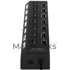 USB-концентратор Gembird UHB-U2P7-01, USB 2.0, 7хUSB, USB