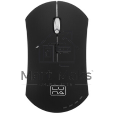 Мышь беспроводная Qumo Office Luna M74 черный, 1600 dpi, радиоканал, USB, кнопки - 6