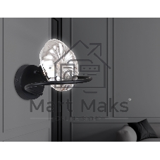 Светильник Ambrella light LH15005 BK/SM черный/дымчатый G9 max 40W 195*210*170