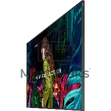 Панель Samsung QB75C черный VA, 75