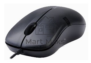 Мышь проводная A4Tech OP-560NU черный, 1200 dpi, USB, кнопки - 3