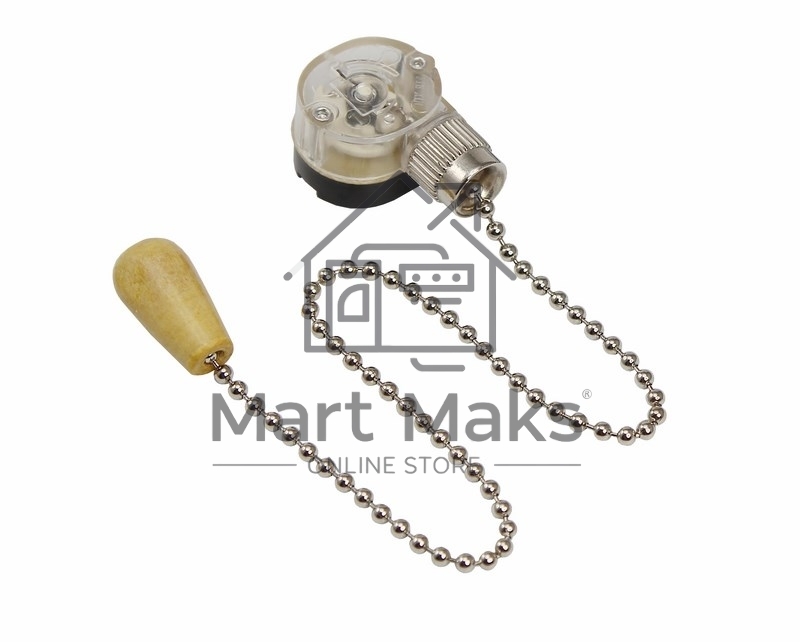 Выключатель Rexant для настенного светильника c деревянным наконечником 