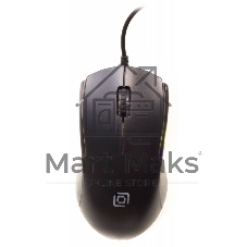 Мышь проводная Oklick 245M черный, 1000 dpi, USB, кнопки - 3