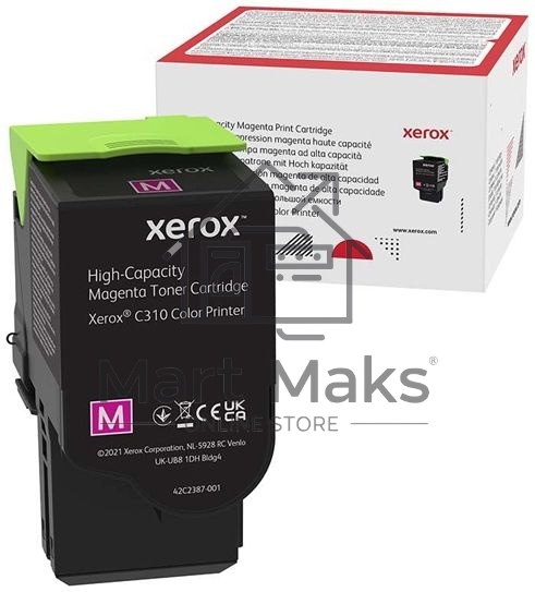 Картридж лазерный XEROX C310 пурпурный 5,5K (006R04370)