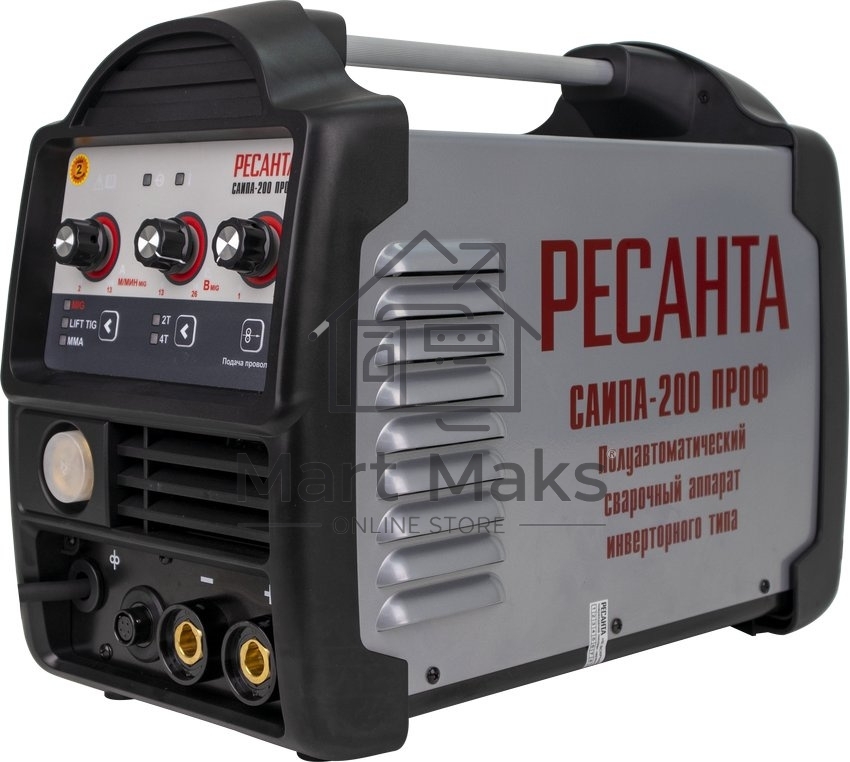 Сварочный полуавтомат Ресанта САИПА-200ПРОФ (MIG/MAG)