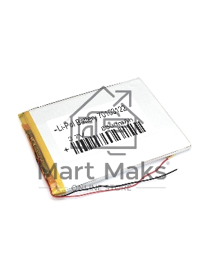 Аккумулятор Li-Pol (батарея) 7*103*122мм 2pin 3.7V/8500mAh