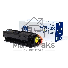 Картридж лазерный NVPrint совместимый NV-W2122X Yellow для HP Color LaserJet M555X/M555dn/M554dn/M578z/M578f/M578dn/M578c (10000k)