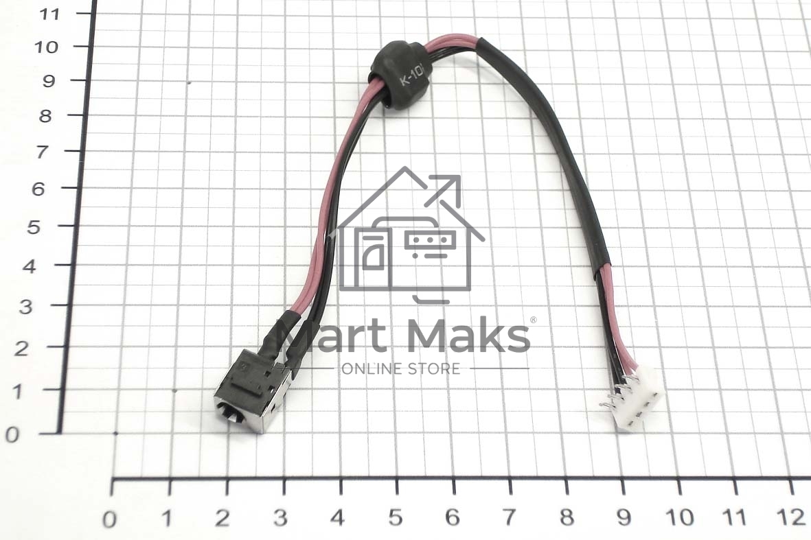 Разъем для ноутбука HY-T0004 Toshiba Satellite A500 L455 L555 с кабелем