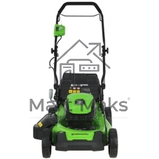 Газонокосилка аккумуляторная GreenWorks GD40LM46HP, 40 В, 0 Ач