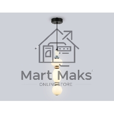 Светильник Ambrella light LH53142 BK/WH черный/белый 15W 3000K D140*1760
