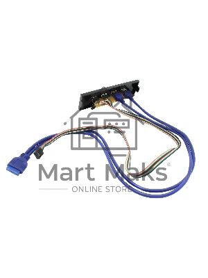 Планка USB на переднюю панель ExeGate U5H-614, 5.25