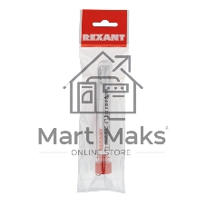 Припой без канифоли ПОС-61 Rexant, 10 г, Ø1.0 мм, (олово 61%, свинец 39%), колба