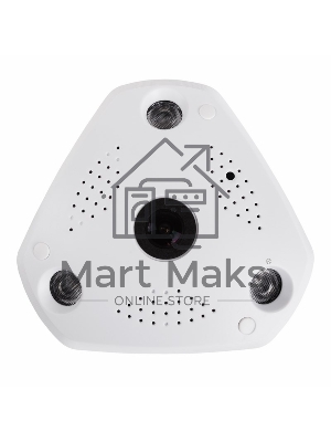 Панорамная камера AHD 3.0Мп, объектив Fish Eye 1,29 мм, с ИК до 100м²