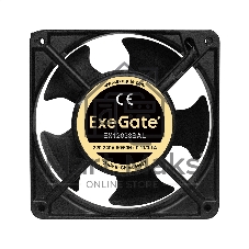 Вентилятор для корпуса ExeGate EX12038SAL черный, 120 мм, 2600 об/мин, 41 дБ