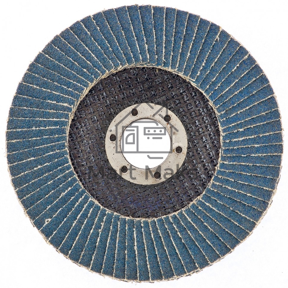 Круг лепестковый торцевой КЛТ-1, ZK10XW (цирконий), зерн. 25Н(P60), 125 х 22,2 мм, (БАЗ) Россия