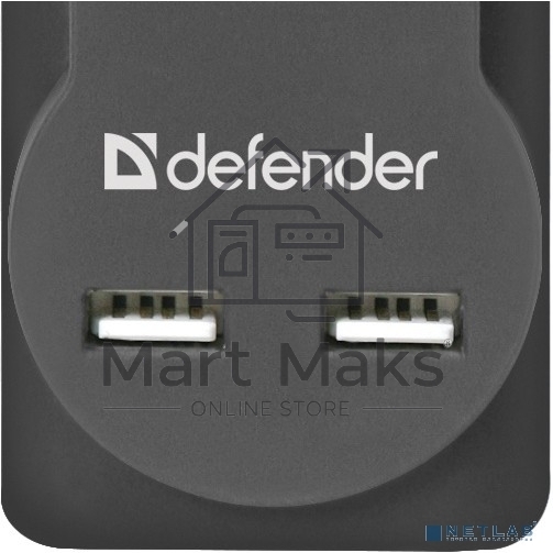 Сетевой фильтр Defender 3M DFS 753 5OUTL.